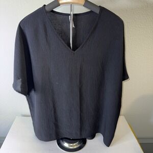 2‎ Hearts Women's Top Black Size XL